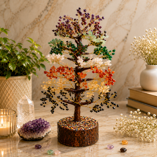 Multi Gemstone Crystal Tree 3000 Beads