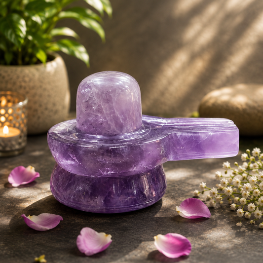 Amethyst Purple Shivling