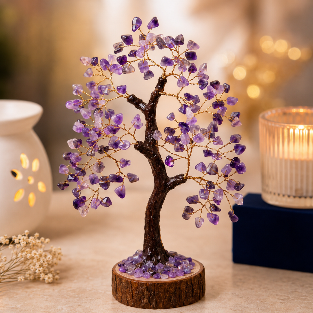 Amethyst Tree – 500 Beads