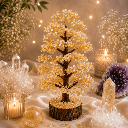 Citrine - Good Luck and Fortune Tree 5000 Beads