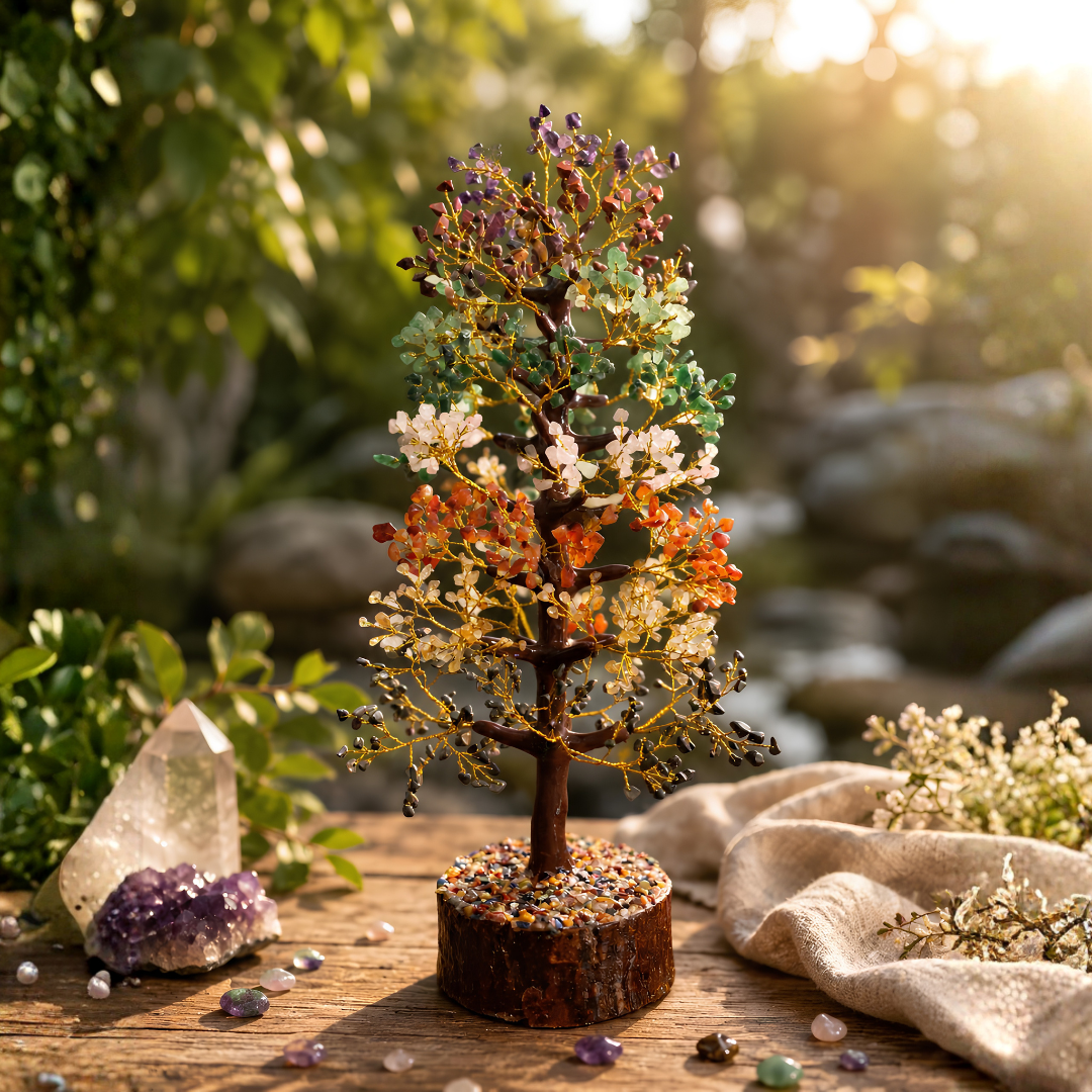 Multi Gemstone Crystal Tree 3000 Beads
