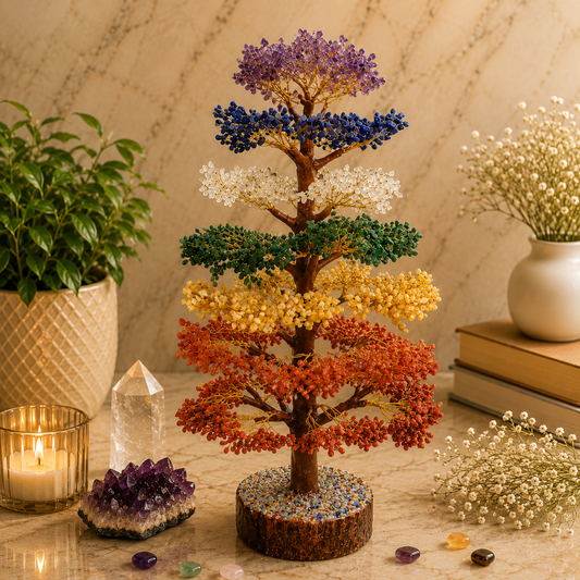 Seven Chakra Crystal Tree 5000 Beads