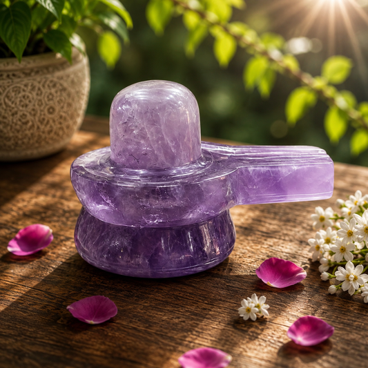 Amethyst Purple Shivling