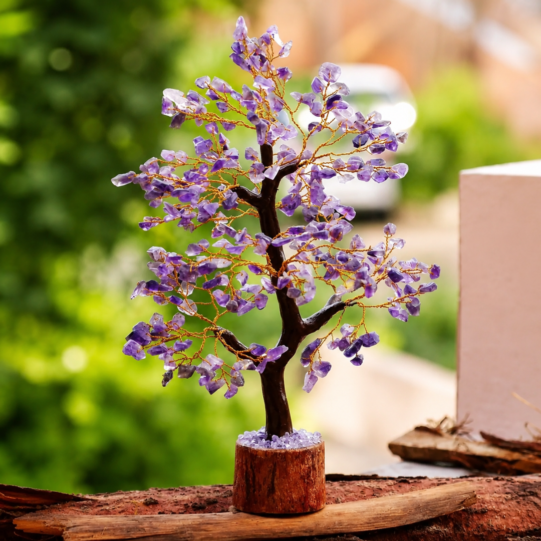 Amethyst Tree – 500 Beads