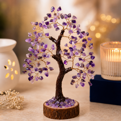 Amethyst Tree – 500 Beads