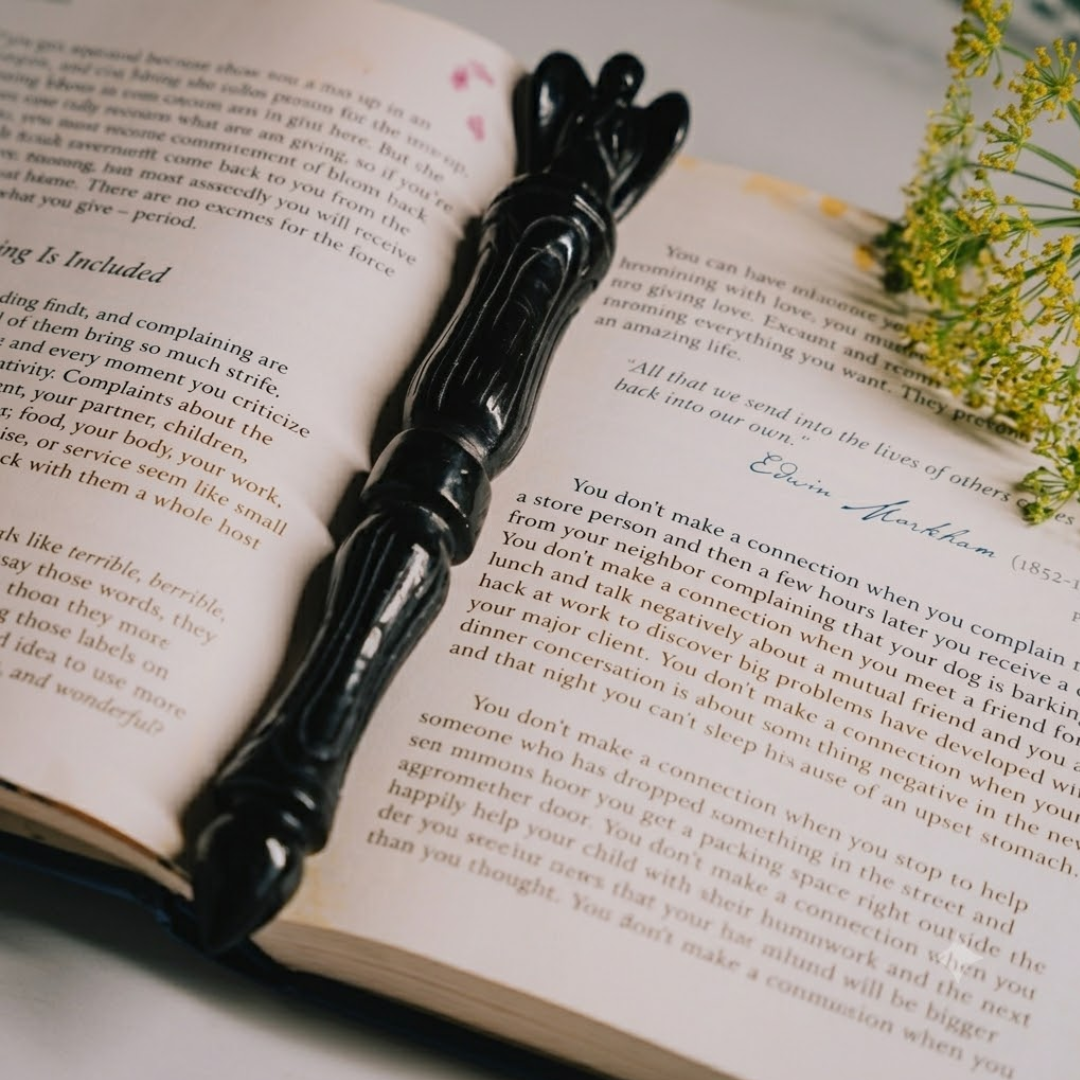 Black Tourmaline Wand