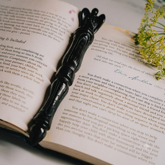 Black Tourmaline Wand