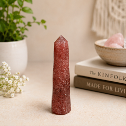 Cherry Quartz Pencil