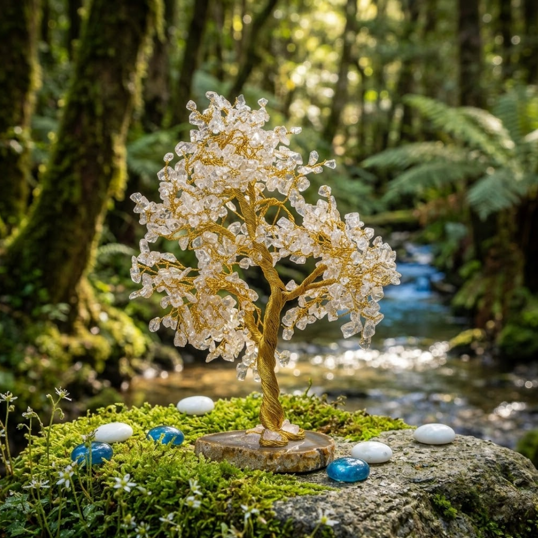 Clear Quartz Crystal Tree