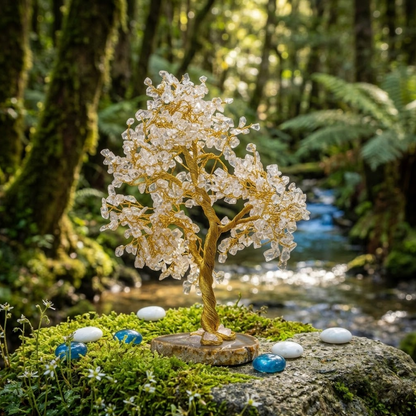 Clear Quartz Crystal Tree