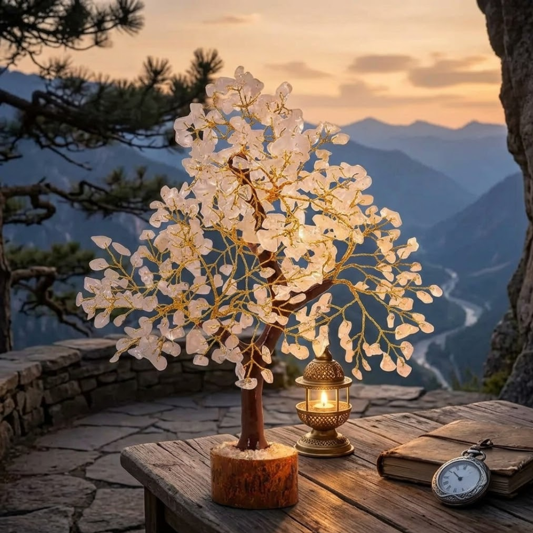Clear Quartz Tree – 500 Beads