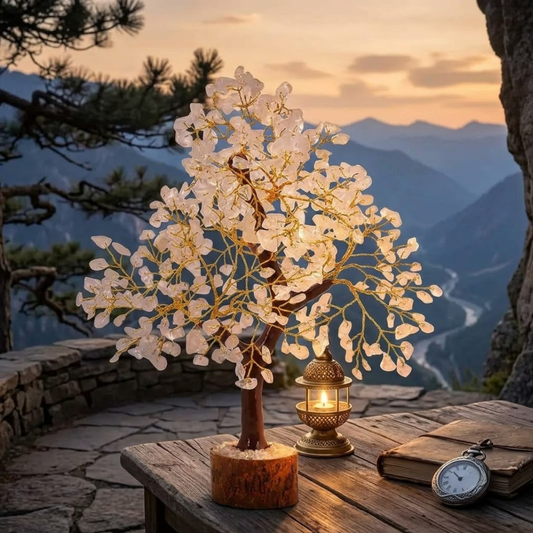 Clear Quartz Tree – 500 Beads