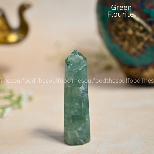 Green Fluorite Pencil