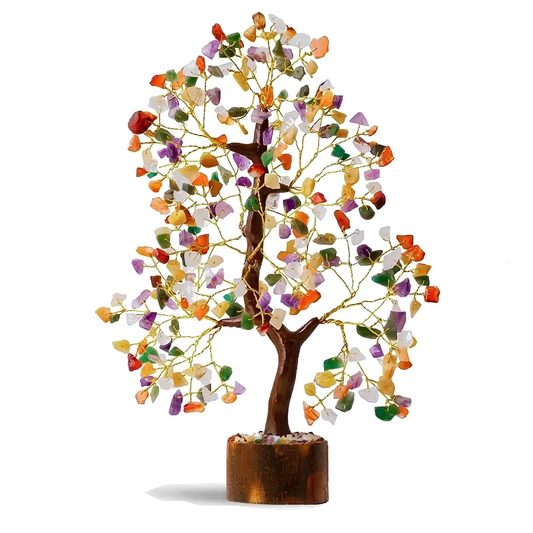 Multi-Coloured Crystal Tree – 1000 Beads