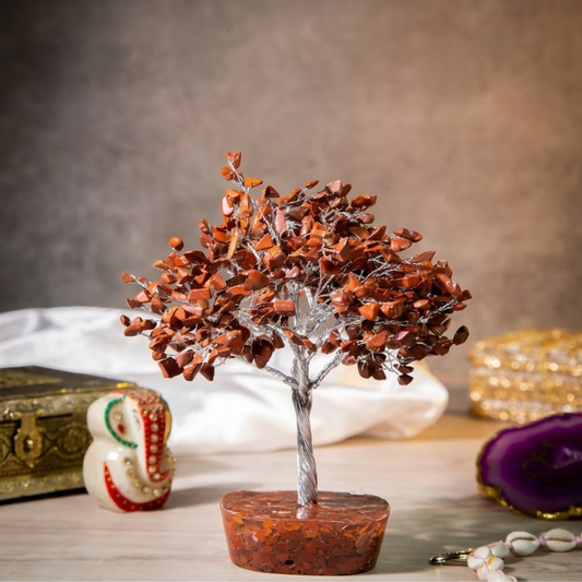 Red Jasper Crystal Tree