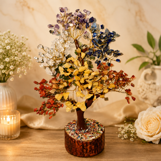 Seven Chakra Tree – 500, 1000, 3000 and 5000 Beads